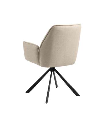 Tool GLENDA käetugedega, beež