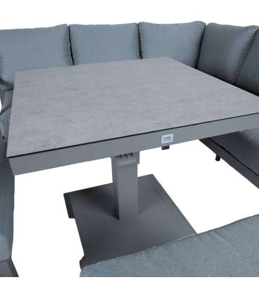 Aiamööblikomplekt RIO 4-osaline, hallika