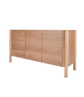 Kummut GARDENIA 143x43xH80,5cm, tamm