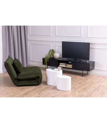 Diivanilauad 2tk MICE 48x33xH40cm, 40x24,5xH33cm, valge, MDF