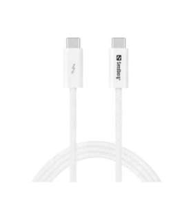 Sandberg 136-56 USB-C to USB-C USB4 PD 240W + 40Gbps cable, 1M