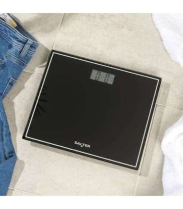Salter 9207 BCFEU12  Compact Electronic Bathroom Scale - Black