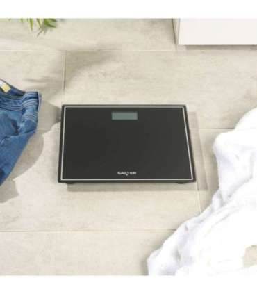 Salter 9207 BCFEU12  Compact Electronic Bathroom Scale - Black