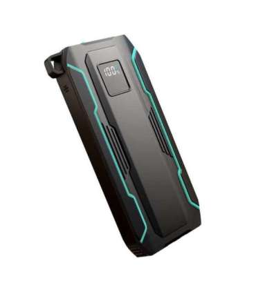 Powerbank Joyroom JR-L017 10000mAh, 22.5W, with Lightning + USB-C cable (black)