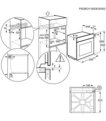 Oven ELECTROLUX LOC9P3XZ