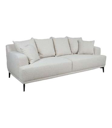 Diivan MAGNOLIA 3-kohaline 220x96xH76cm, helebeež