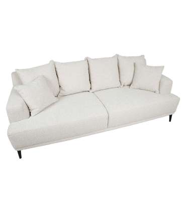 Diivan MAGNOLIA 3-kohaline 220x96xH76cm, helebeež