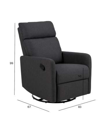 Tugitool recliner MIKKELI, hall
