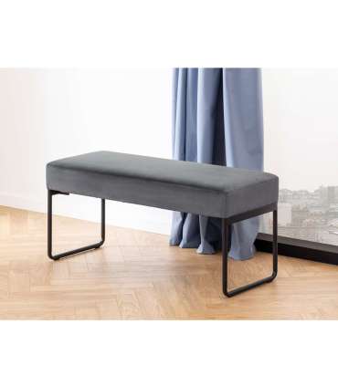 Pink XENIA, 95x38xH46cm, tumehall samet