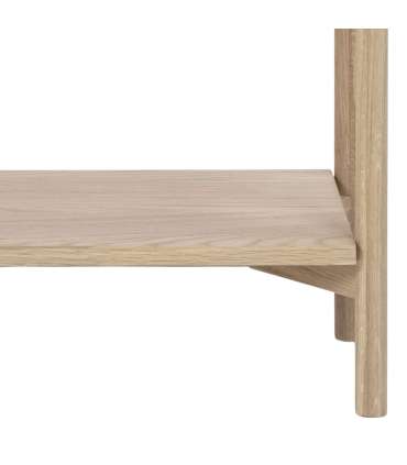 Riiul BRAIDWOOD 86x30xH160cm, valge