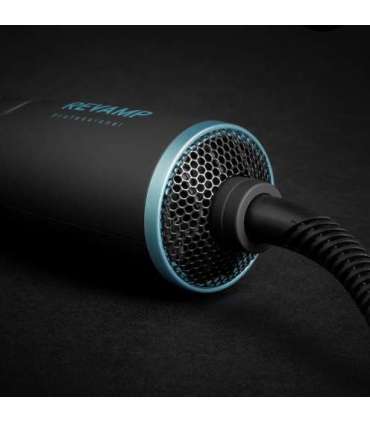 Revamp BR-2500X-EU Deepform Ceramic Straightening Hot Brush Black