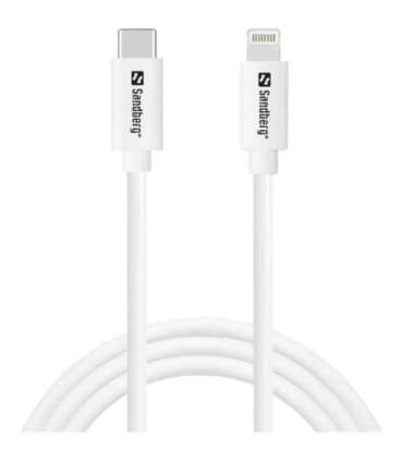 Sandberg 441-57 USB-C 20W Charger + USB-C to Lightning cable, 1M