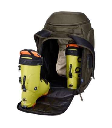 Thule 5157 Roundtrip Rolling Ski and Snowboard Boot Backpack 60L Deep Khaki