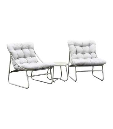 Aiamööblikomplekt JIVE laud ja 2 tooli