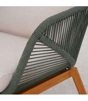 Aiamööblikomplekt TUXEDO laud, diivan ja