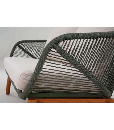 Aiamööblikomplekt TUXEDO laud, diivan ja