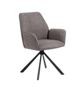 Tool GLENDA käetugedega, pruun