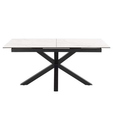 Söögilaud HEAVEN 168/210x90xH76cm, valge, keraamiline plaat