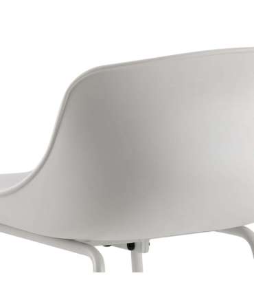 Baaritool TINA valge/valge, 43x49xH94cm