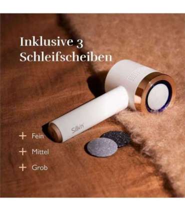 Silkn VPC1PE1RG001 VacuPedi Electric Callus Remover