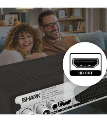 Manta DVBT005-SH Tuner for TV DVBT-T2/HEVC SHARK