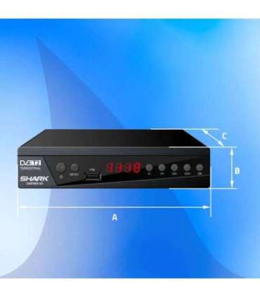 Manta DVBT005-SH Tuner for TV DVBT-T2/HEVC SHARK