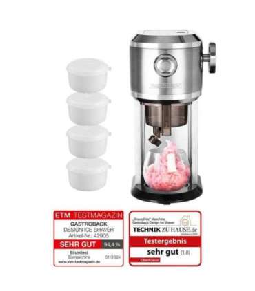 Gastroback 91552 Accessory for 42905 Set of 4 Ice Modules With Lid