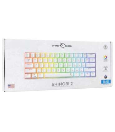 White Shark GK-004221 Shinobi-2  Blue switch, White US