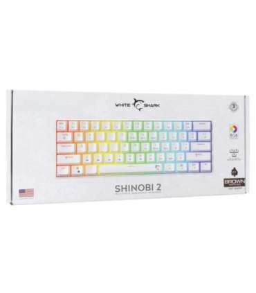 White Shark GK-004231 Shinobi-2 Brown Switch, White US