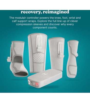 Homedics SR-CMXCE10HBND  Modulair Compression System Calf Wrap + Controller