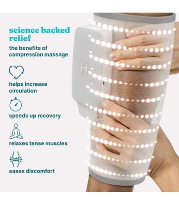 Homedics SR-CMXC10HBND  Modulair Compression System Calf Wrap + Controller