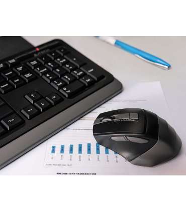 A4Tech 47478 FStyler 2,4G FG1035 RF Nano Grey Set