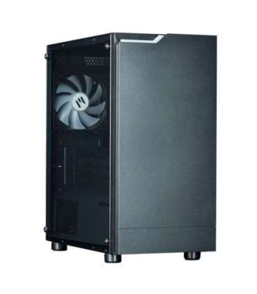 Zalman T4 Plus Black  Mini Tower Case, 120mm ARGB Fan x1