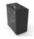 Zalman T4 Plus Black  Mini Tower Case, 120mm ARGB Fan x1