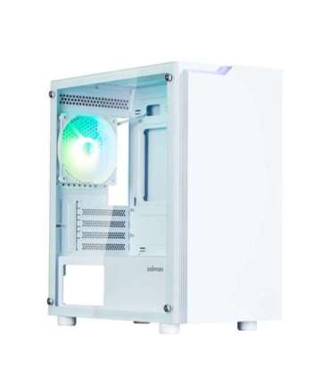 Zalman T4 Plus White  Mini Tower Case, 120mm ARGB Fan x1