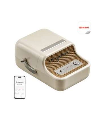 Niimbot B21 Pro Portable Label Printer (cream)
