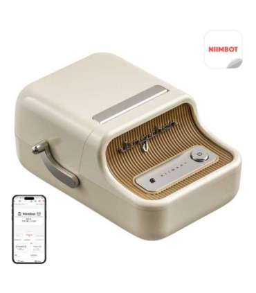 Niimbot B21 Pro Portable Label Printer (cream)