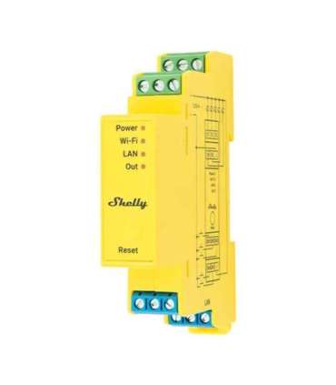Shelly RGBWW Pro WiFi 5-Channel DIN Rail Lighting Controller