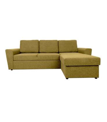 Nurgadiivanvoodi INGMAR 242x168/92xH92cm, sügiskollane