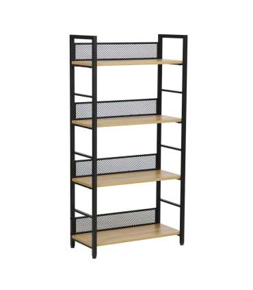 Riiul HECTOR 60x28xH121cm, saar/must