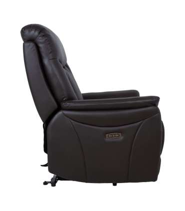 Tugitool BALDWIN elektriline lift recliner 82x95xH108cm, pruun nahk