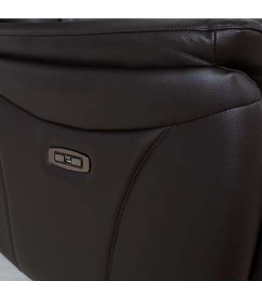 Tugitool BALDWIN elektriline lift recliner 82x95xH108cm, pruun nahk