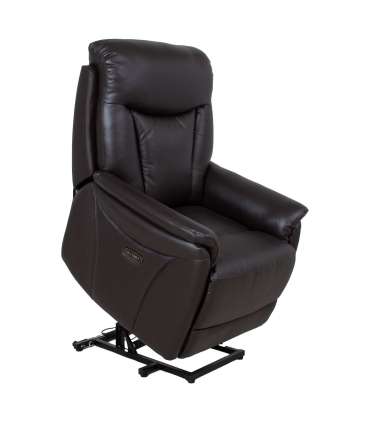 Tugitool BALDWIN elektriline lift recliner 82x95xH108cm, pruun nahk