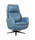 Tugitool DAMIANO elektriline recliner 72x84xH116cm, sinine nahk