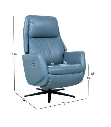 Tugitool DAMIANO elektriline recliner, s