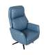 Tugitool DAMIANO elektriline recliner 72x84xH116cm, sinine nahk