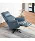 Tugitool DAMIANO elektriline recliner 72x84xH116cm, sinine nahk