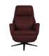 Tugitool DAMIANO elektriline recliner 72x84xH116cm, tumepunane nahk
