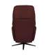 Tugitool DAMIANO elektriline recliner 72x84xH116cm, tumepunane nahk