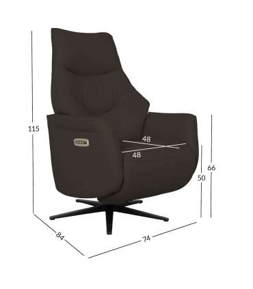 Tugitool DAYANA elektriline recliner, pr